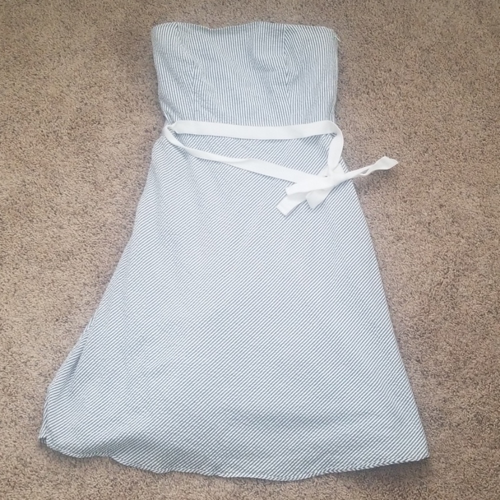 Seersucker LOFT dress